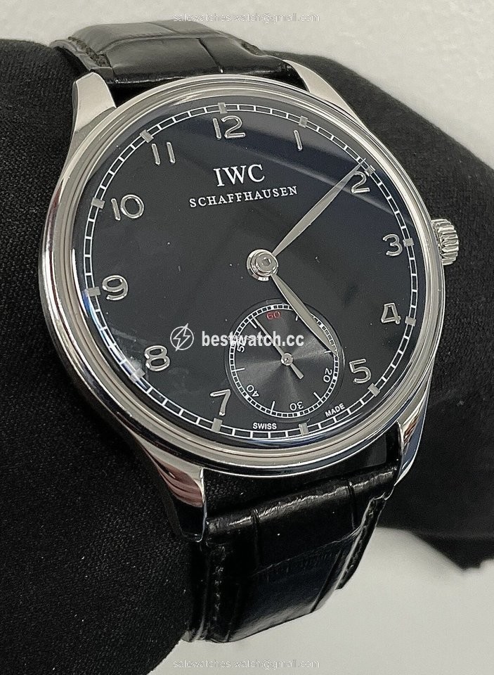 IMG_9086 IWC Portuguese Hand-Wound Mens watch Unisex Manual winding Steel IW545407 3