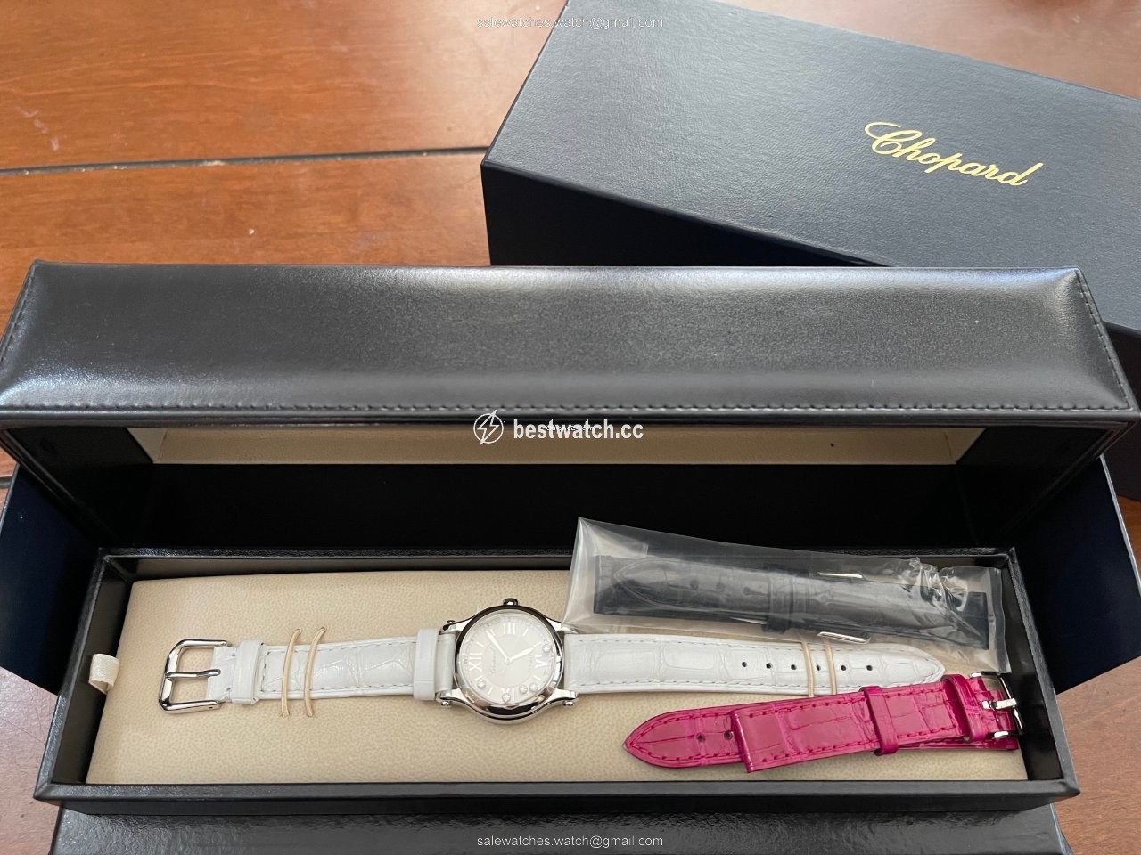 IMG_9086 Chopard Happy Sport Womens watch Automatic Steel 278573-3001 3