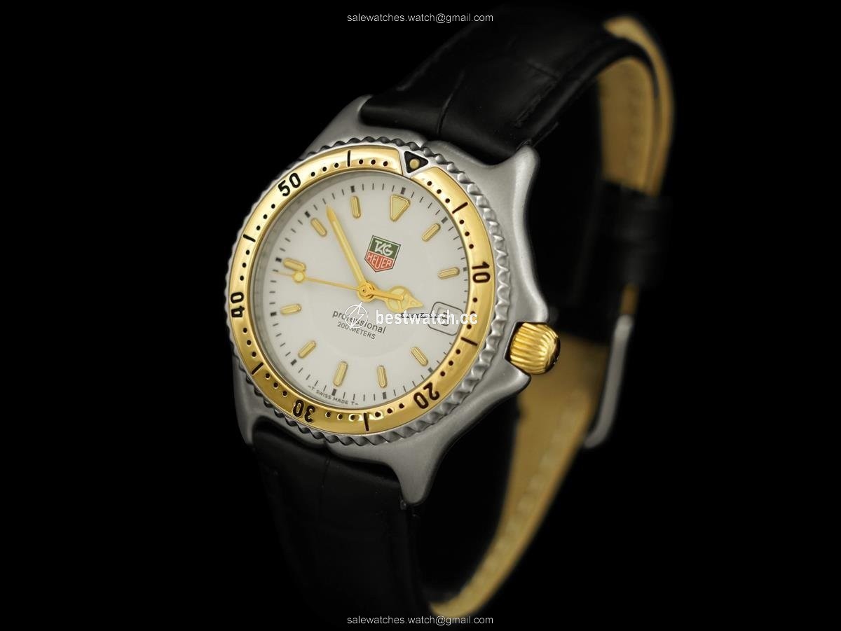 IMG_9086 TAG Heuer Mens watch Unisex Quartz Gold Steel 8268ST 3