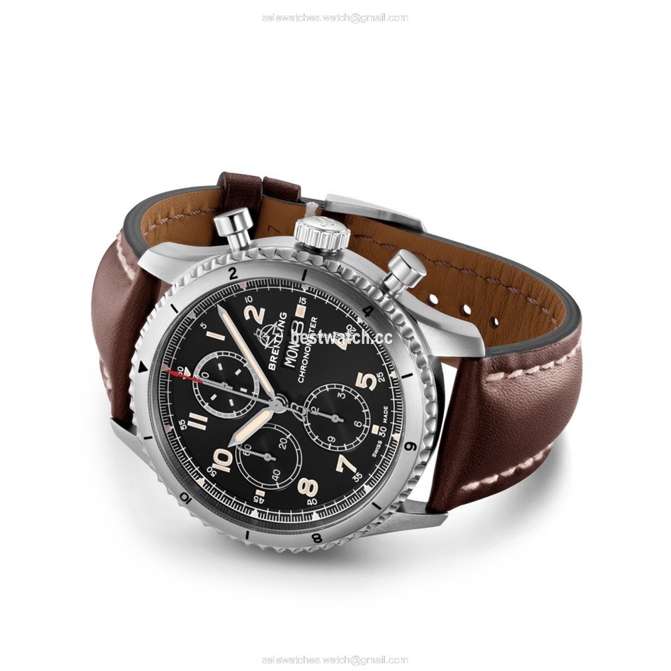 IMG_9086 Breitling Aviator 8 Mens watch Unisex Automatic Steel A13316101B1X4 3