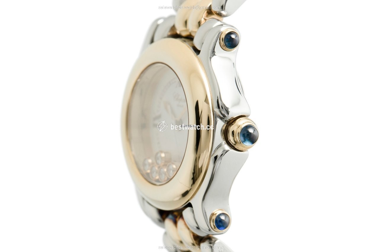 Chopard Happy Sport Womens watch Quartz Gold Steel 27 8251-23 3