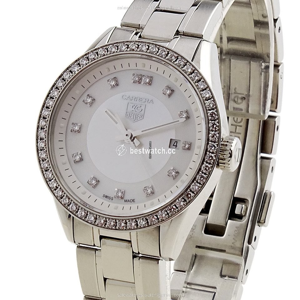 IMG_9086 TAG Heuer Carrera Lady Womens watch Quartz Steel WV1413.BA0793 3