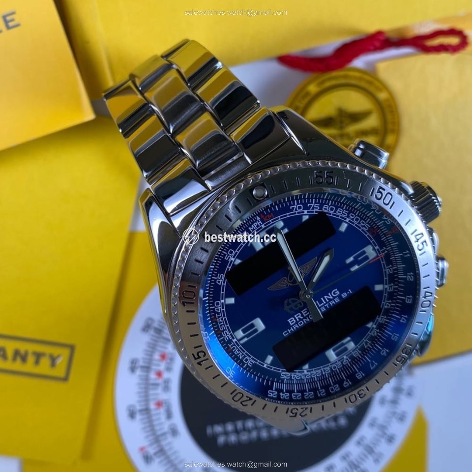 IMG_9086 Breitling B-1 Mens watch Unisex Quartz Steel A78362 3