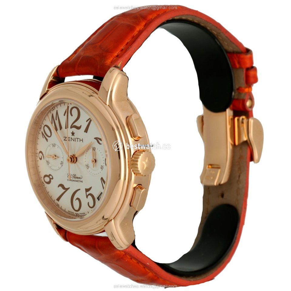IMG_9086 Zenith El Primero Chronomaster Lady Womens watch Quartz Rose gold 18.1230.4002 3