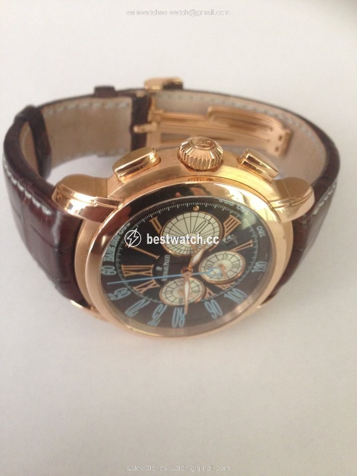IMG_9086 Audemars Piguet Millenary Chronograph Mens watch Unisex Automatic Rose gold 26145OR.OO.D095CR.01 3