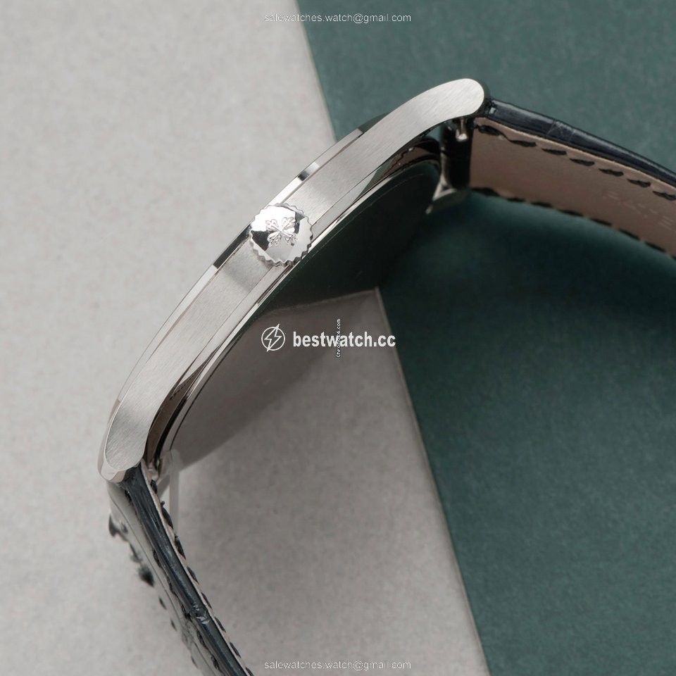 IMG_9086 Patek Philippe Calatrava Mens watch Unisex Manual winding White gold 5196G 3