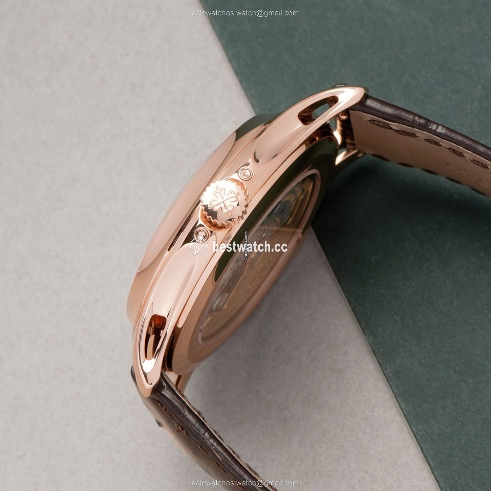 IMG_9086 Patek Philippe Annual Calendar Mens watch Unisex Automatic Rose gold 5205R 3