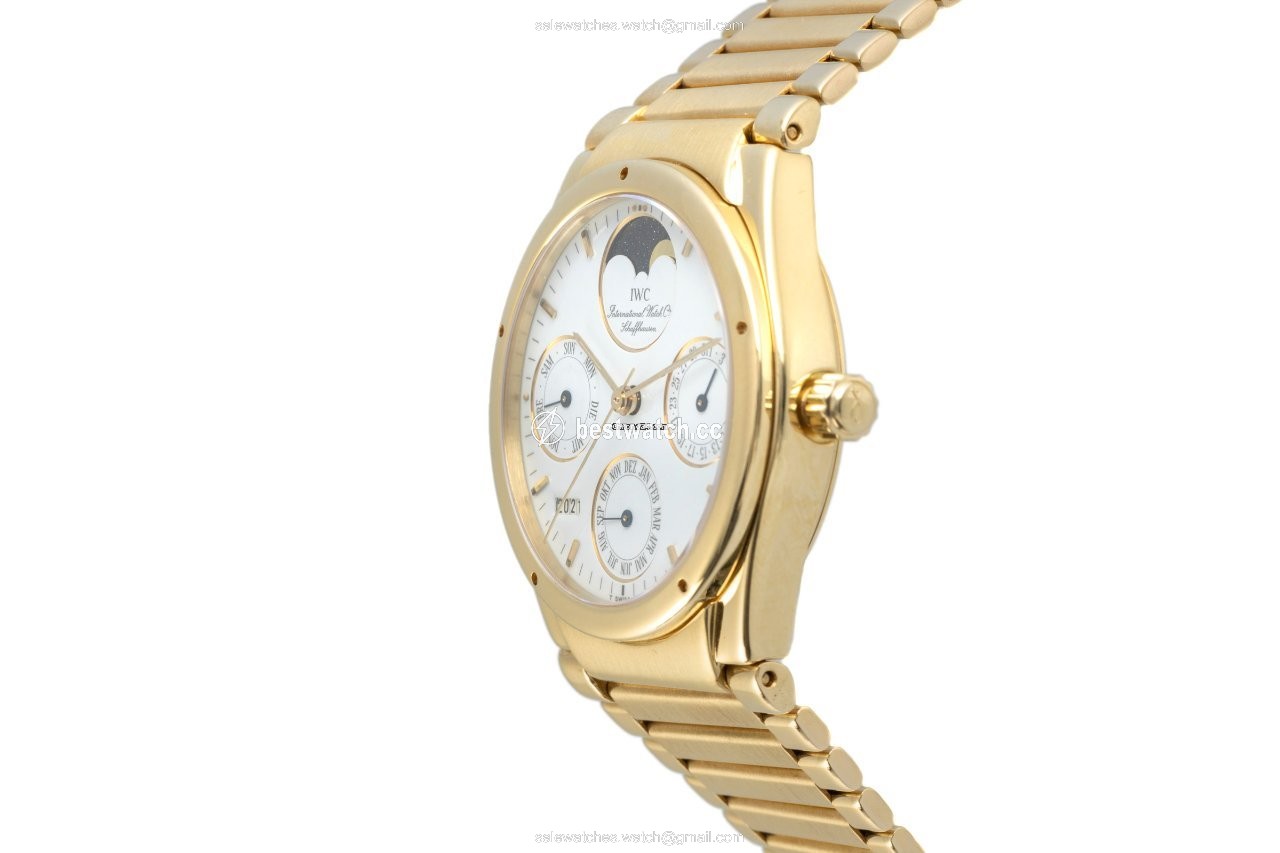 IMG_9086 IWC Ingenieur Automatic Mens watch Unisex Automatic Yellow gold 3540-1 3