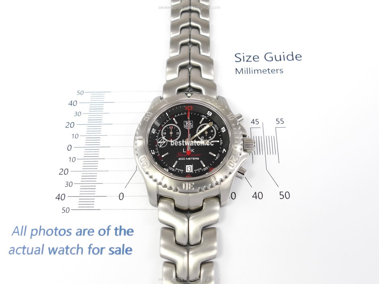 IMG_9086 TAG Heuer Link Quartz Mens watch Unisex Quartz Steel CT1113-0 3