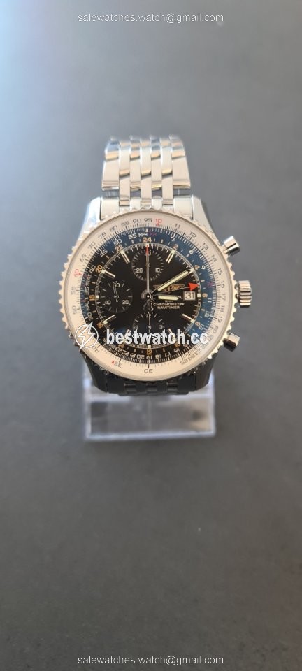 Breitling Navitimer World Mens watch Unisex Automatic Steel A2432212 B726 443A 3