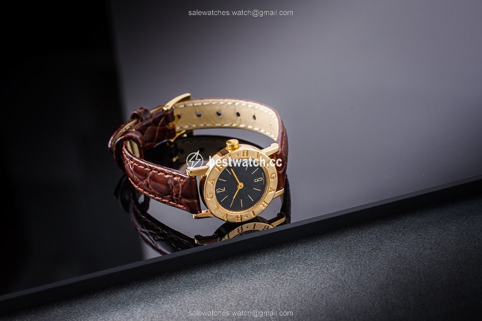 IMG_9086 Bulgari Bulgari Womens watch Quartz Yellow gold BB23 GLD 3