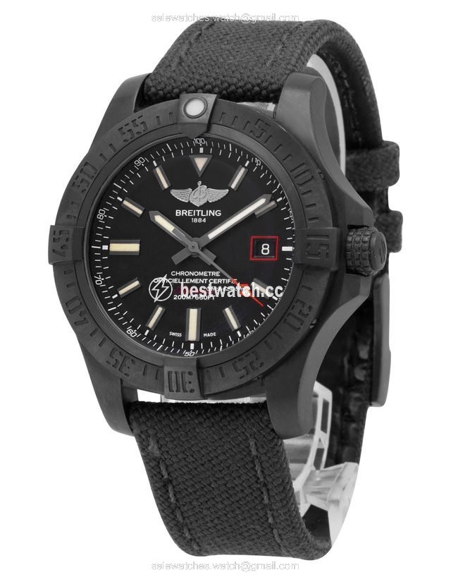 IMG_9086 Breitling Avenger Blackbird 44 Mens watch Unisex Automatic Titanium V1731110.BD74.109W.M20BASA.1 3
