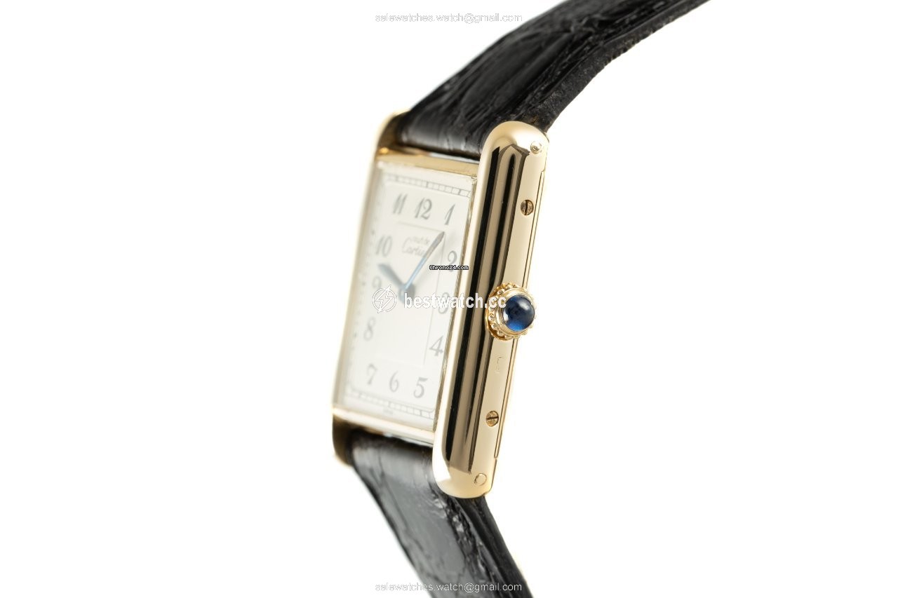 IMG_9086 Cartier Tank Louis Cartier Mens watch Unisex Manual winding Yellow gold 78086 3