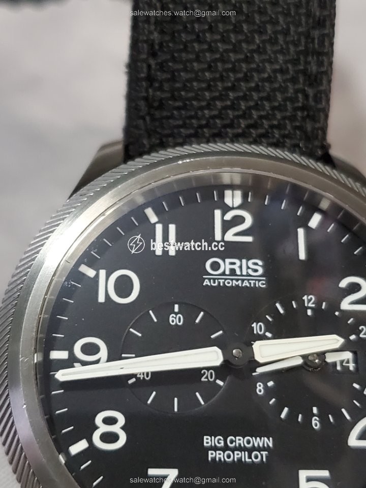 IMG_9086 Oris Big Crown ProPilot Worldtimer Mens watch Unisex Automatic Steel 01 690 7735 4063-07 5 22 05FC 3