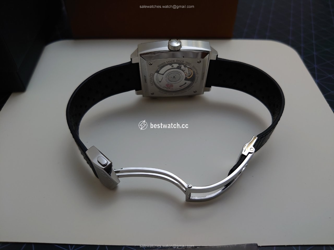 IMG_9086 TAG Heuer Monaco Calibre 11 Mens watch Unisex Automatic CAW211P 3