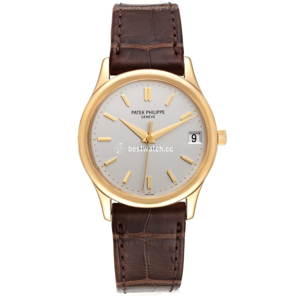 IMG_9086 Patek Philippe Calatrava Mens watch Unisex Automatic Yellow gold 3998J 3