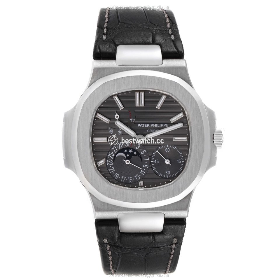 Patek Philippe Nautilus Mens watch Unisex Automatic White gold 5712G 001 3