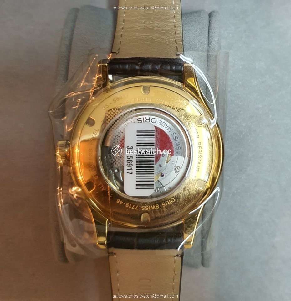 IMG_9086 Oris Classic Mens watch Unisex Automatic Gold Steel 01 733 7719 4871-07 6 20 32 3
