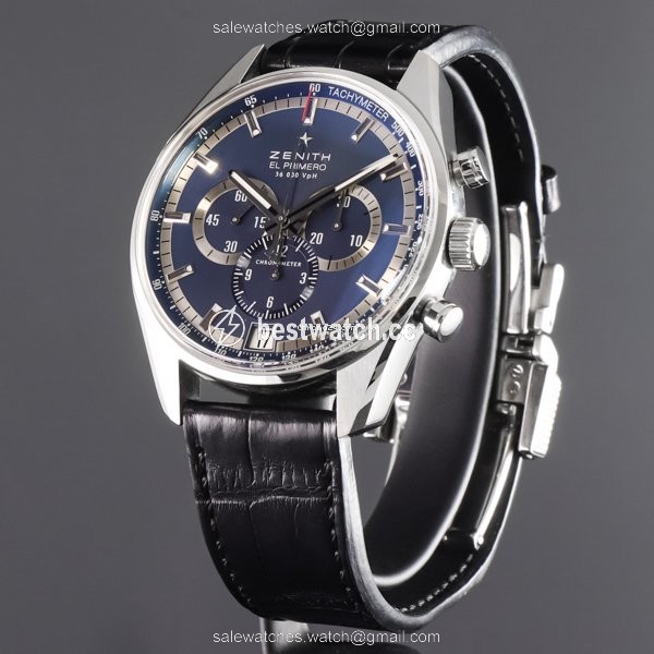 IMG_9086 Zenith El Primero 36000 VpH Mens watch Unisex Automatic Steel 03.2041.400 51.C496 3