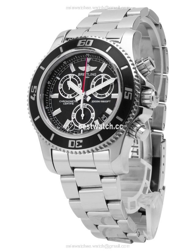 IMG_9086 Breitling Superocean Chronograph M2000 Mens watch Unisex Quartz Steel A73310A8.BB73.160A 3