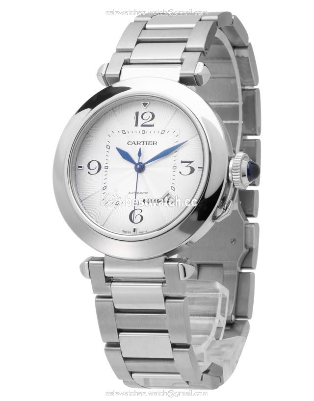 IMG_9086 Cartier Pasha Mens watch Unisex Automatic Steel WSPA0009 4266 3
