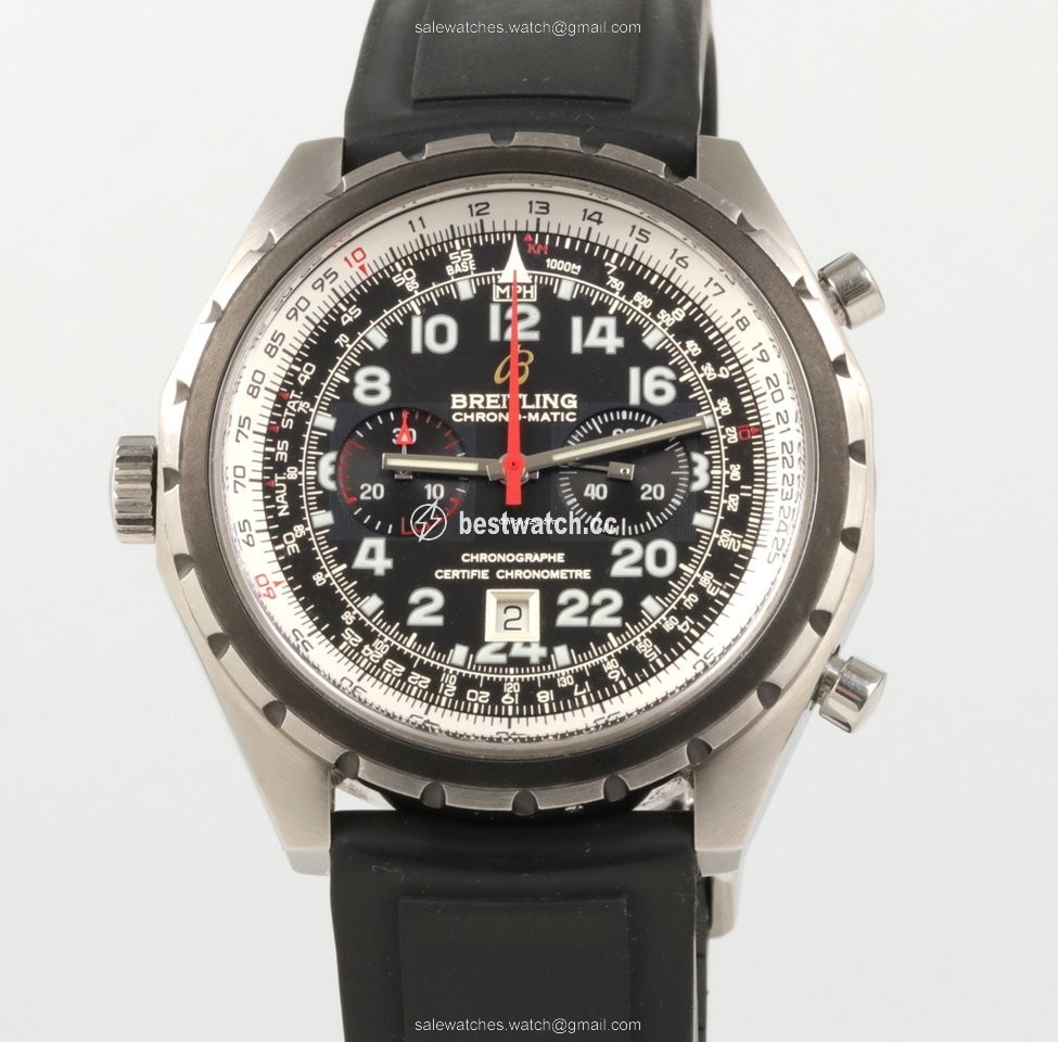 IMG_9086 Breitling Chrono-Matic Mens watch Unisex Automatic Steel A22360 3