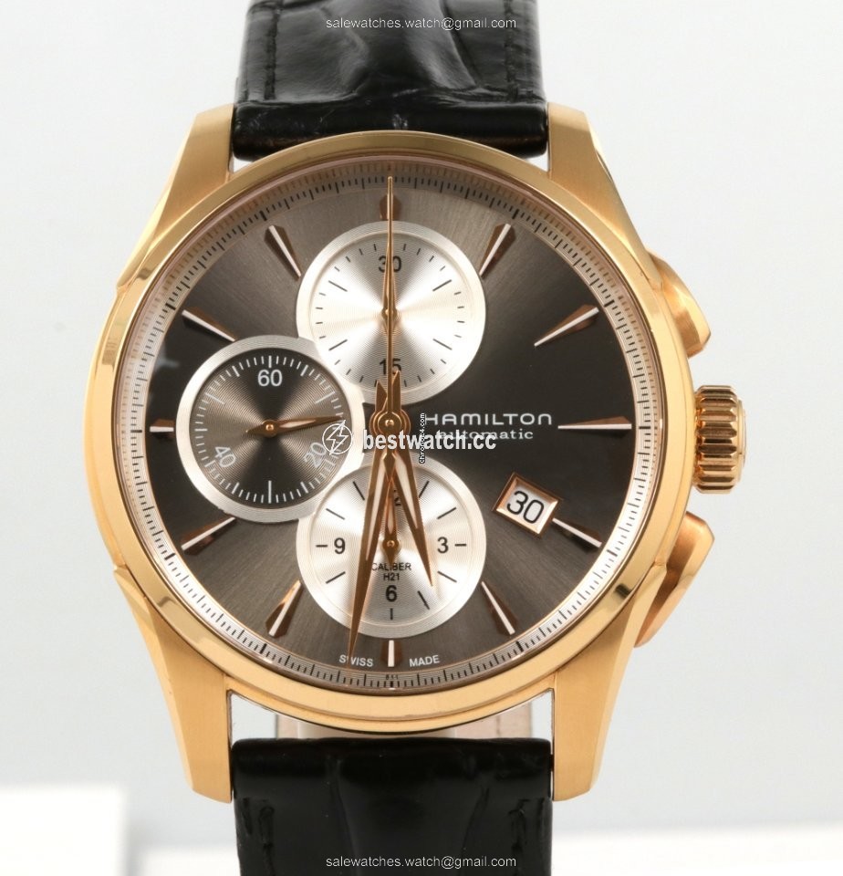 Hamilton Jazzmaster Auto Chrono Mens watch Unisex Automatic Steel H32546781 3