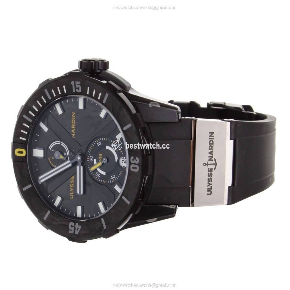 IMG_9086 Ulysse Nardin Marine Mens watch Unisex Automatic Titanium 1183-170LE 92-CAP 3