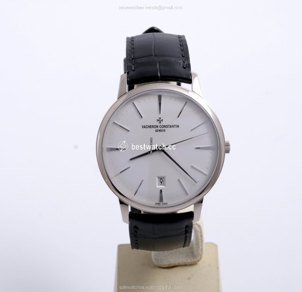 Vacheron Constantin Patrimony Mens watch Unisex Automatic White gold 85180 000G-9230 3