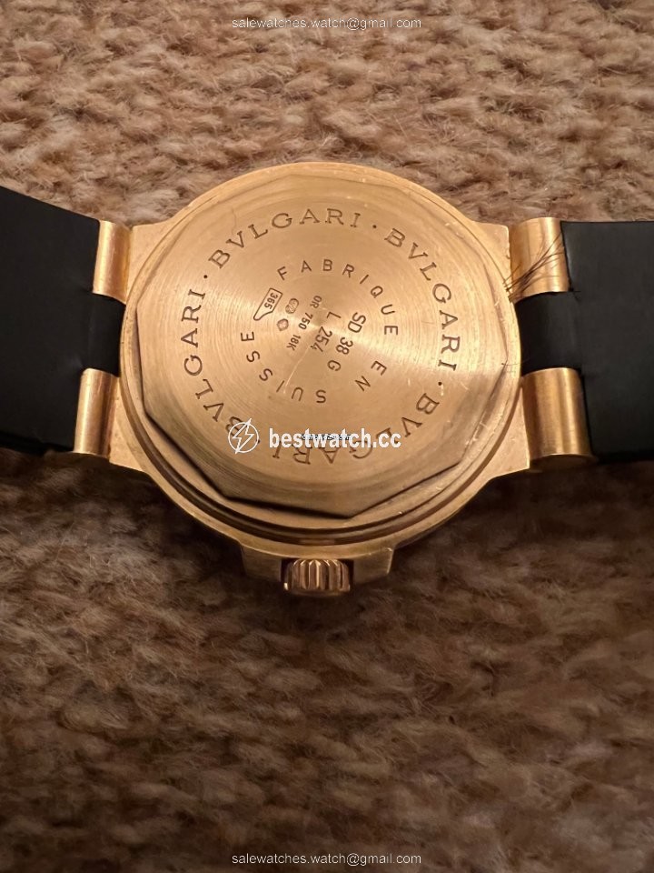 Bulgari Mens watch Unisex Automatic Yellow gold L254 3