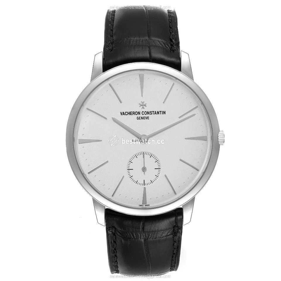 IMG_9086 Vacheron Constantin Patrimony Mens watch Unisex Manual winding White gold 1110U 000G-B086 3