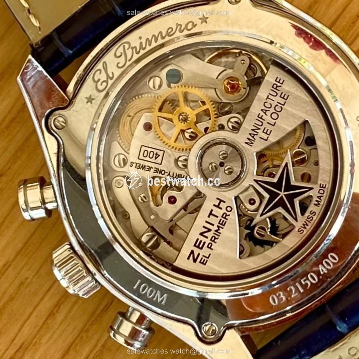 Zenith El Primero Original 1969 Mens watch Unisex Automatic Steel 03.2150.400 69.C713 3