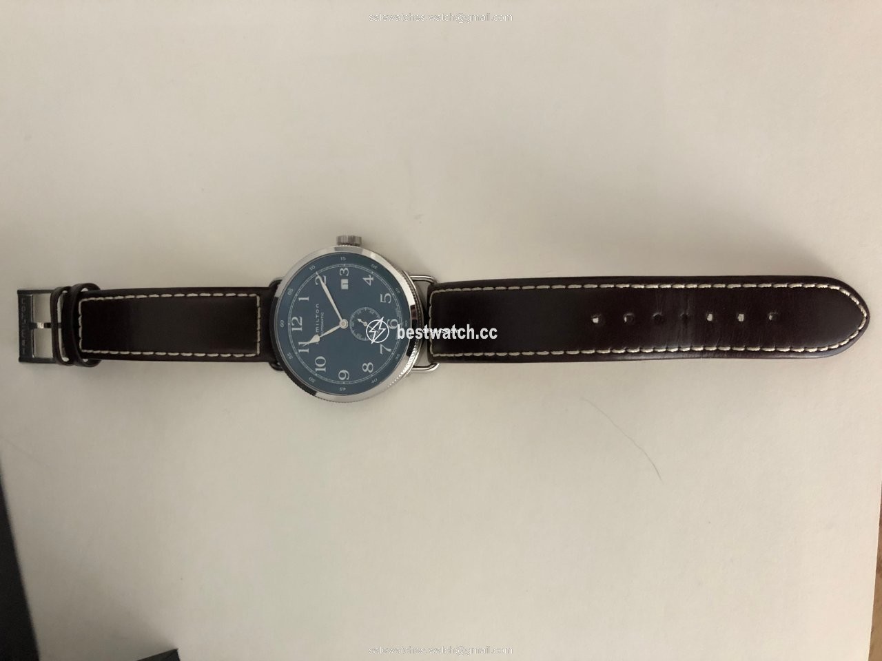 IMG_9086 Hamilton Khaki Navy Pioneer Mens watch Unisex Automatic Steel H78455543 3