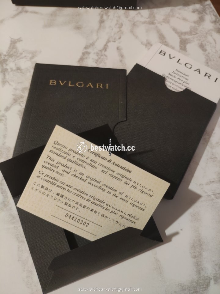 Bulgari Diagono Mens watch Unisex Automatic Gold Steel DG42C6SPGLDCH 3