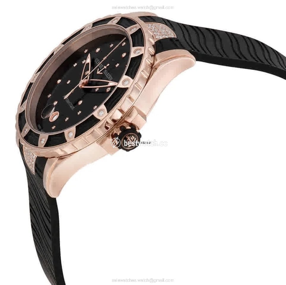 IMG_9086 Ulysse Nardin Lady Diver Starry Night Mens watch Unisex Automatic Rose gold 8156-180 3