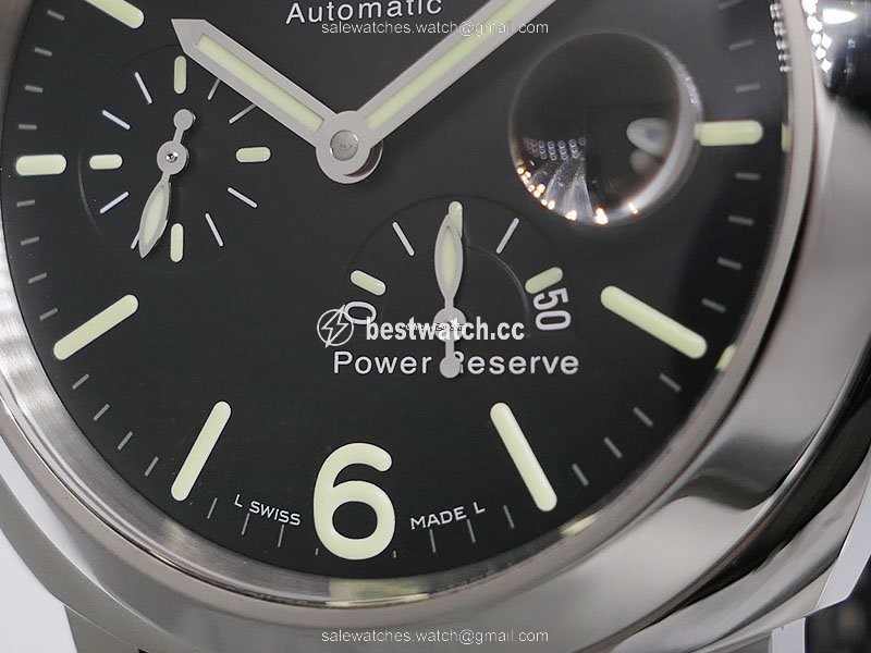 IMG_9086 Panerai Luminor Power Reserve Mens watch Unisex Automatic Steel PAM 01090 3