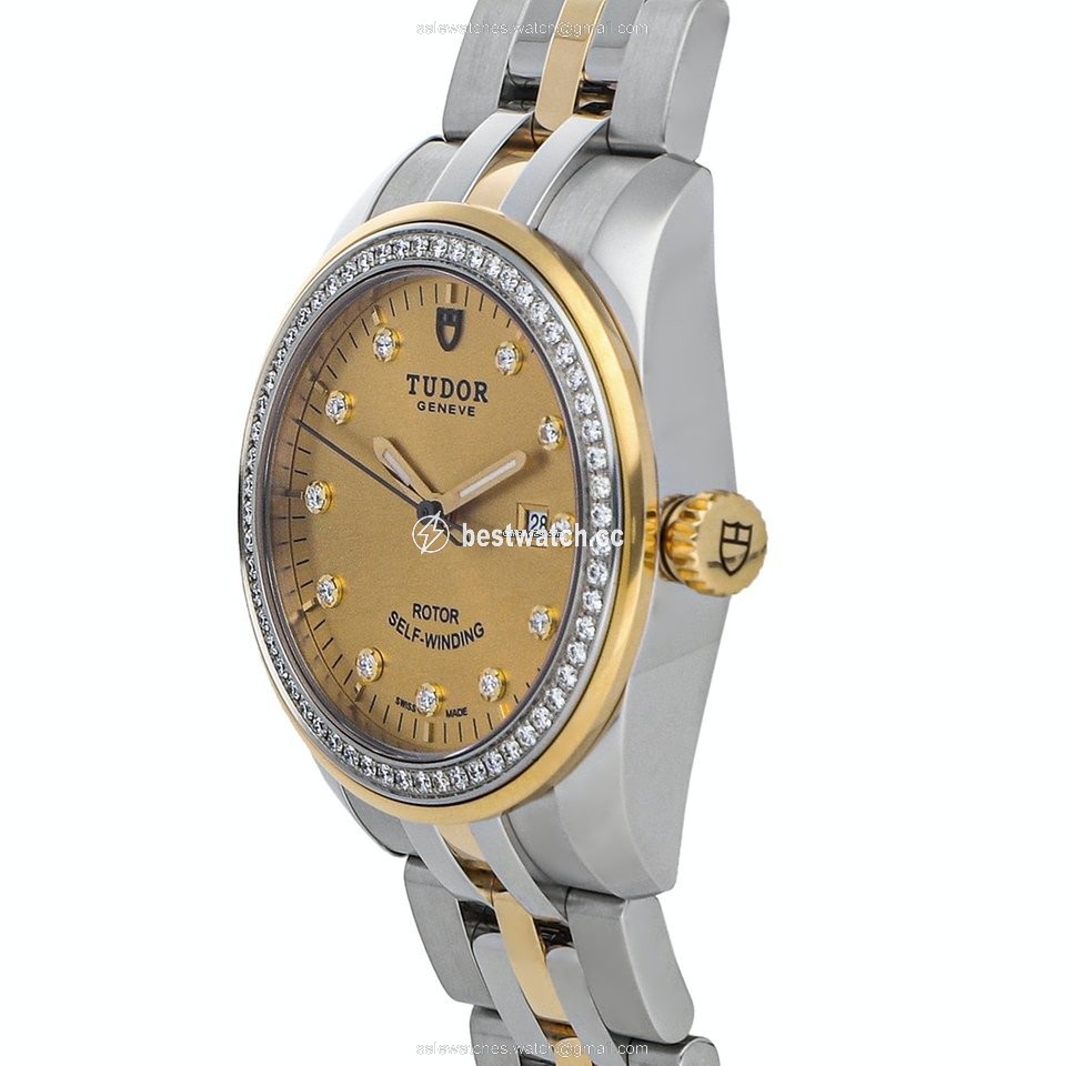 IMG_9086 Tudor Glamour Date Womens watch Automatic Steel 53023 3