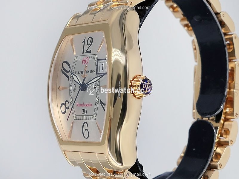 IMG_9086 Ulysse Nardin Michelangelo Mens watch Unisex Automatic Rose gold 236-68 581 3