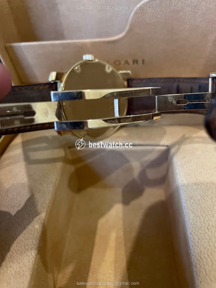 Bulgari Bulgari Mens watch Unisex Automatic Yellow gold BB42WGLDAUTO 3