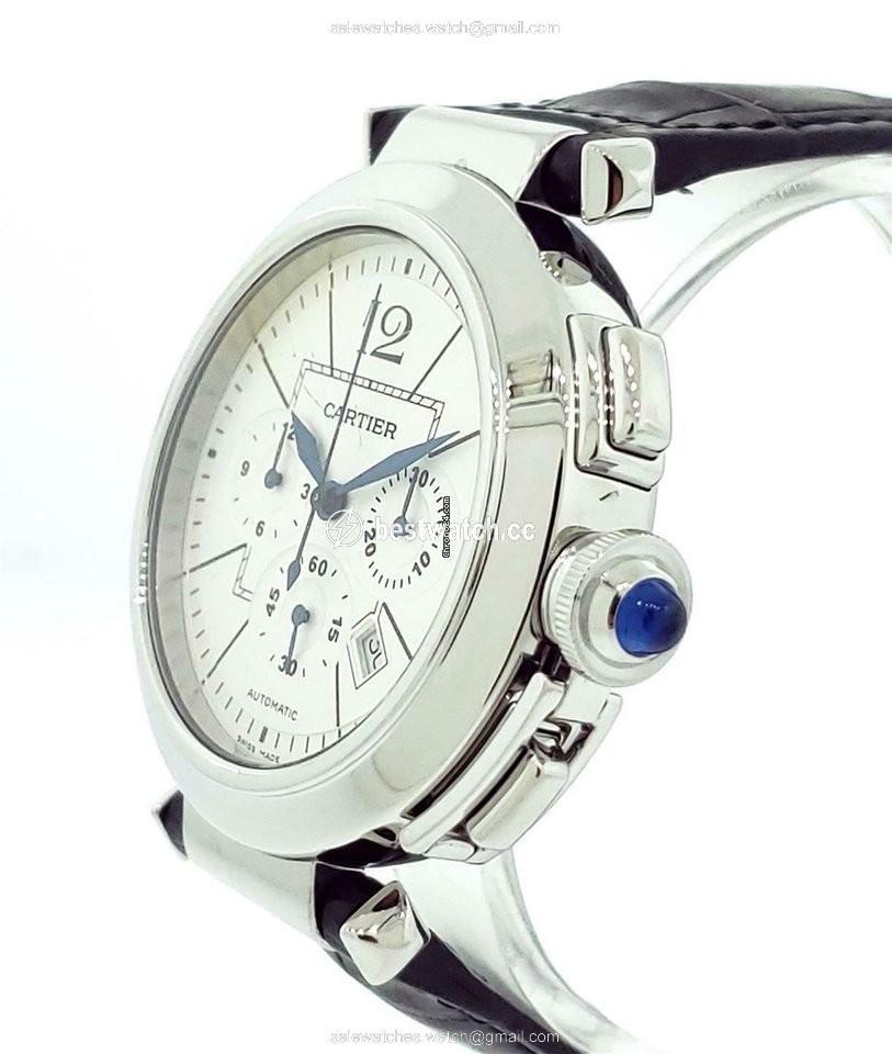 IMG_9086 Cartier Pasha Mens watch Unisex Automatic Steel W3108555 3