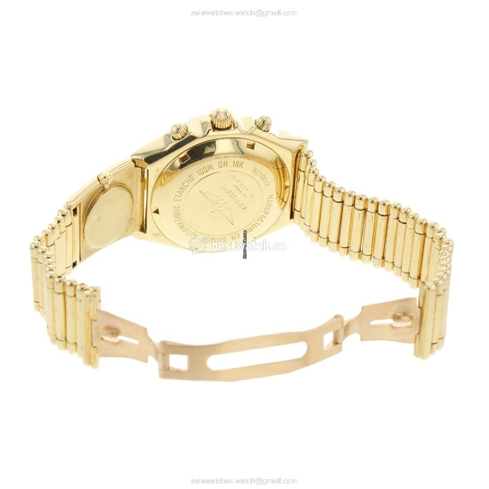 Breitling Chronomat Mens watch Unisex Automatic Yellow gold K13047X 3