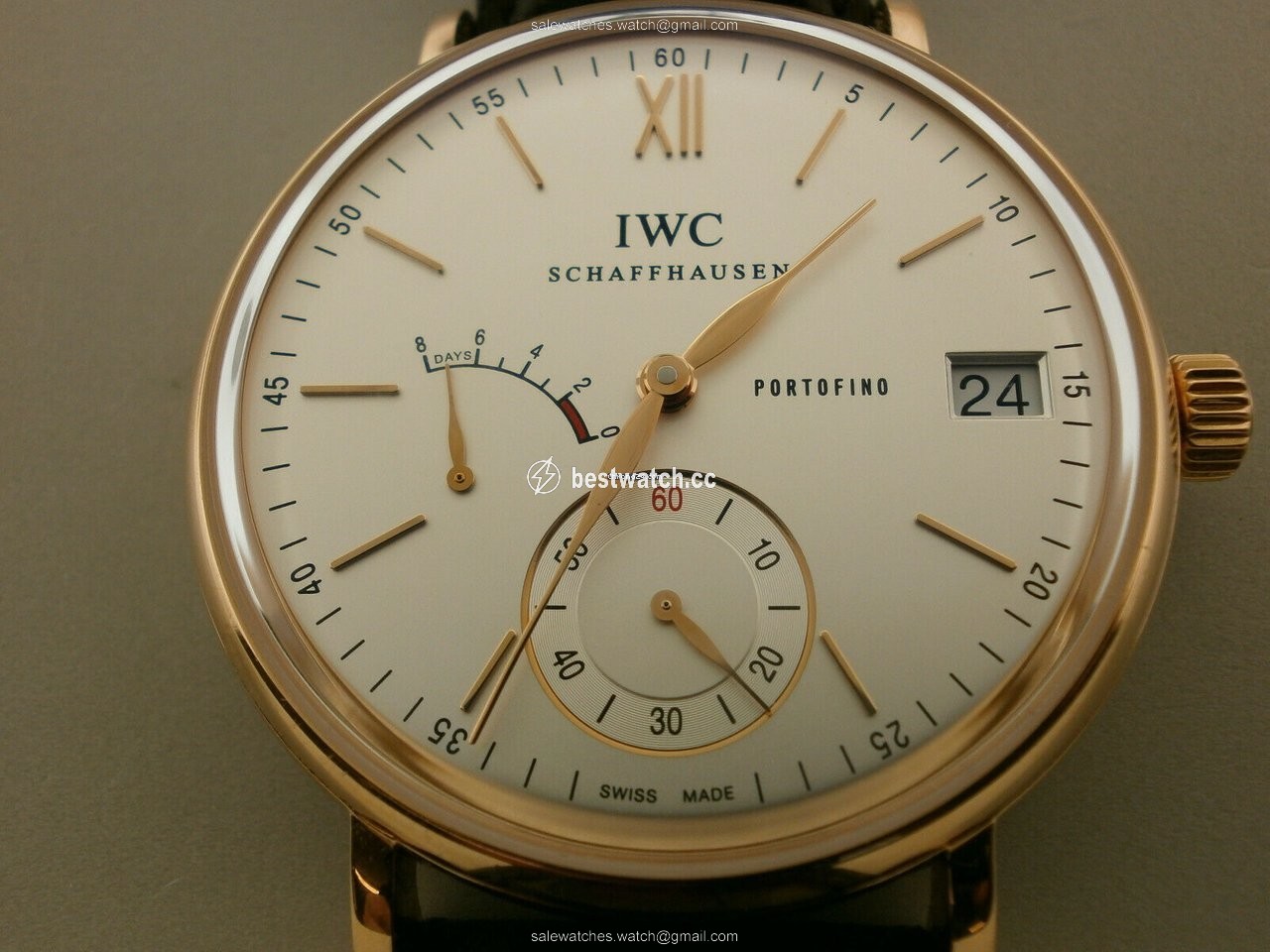 IWC Portofino Hand-Wound Automatic Rose gold 5101-07 3
