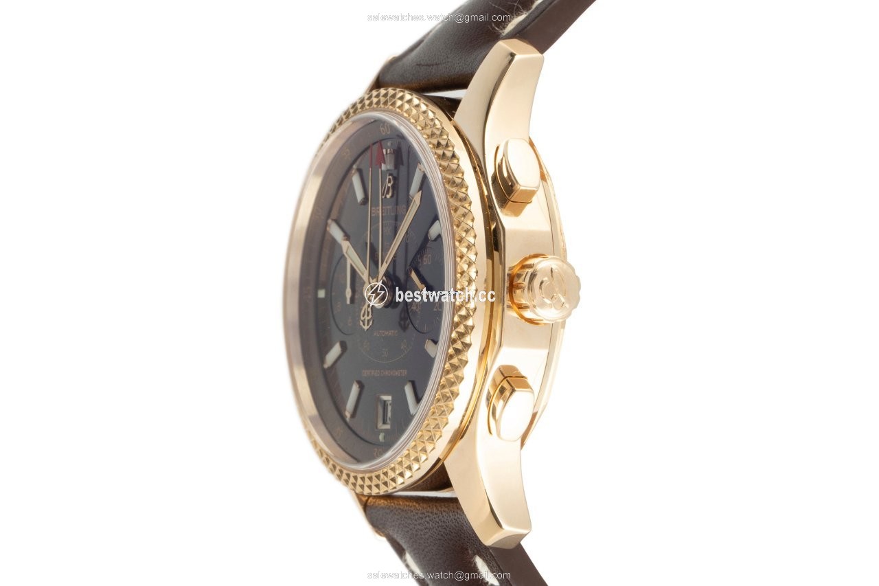 IMG_9086 Breitling Bentley Mark VI Mens watch Unisex Automatic Red gold H26362 3
