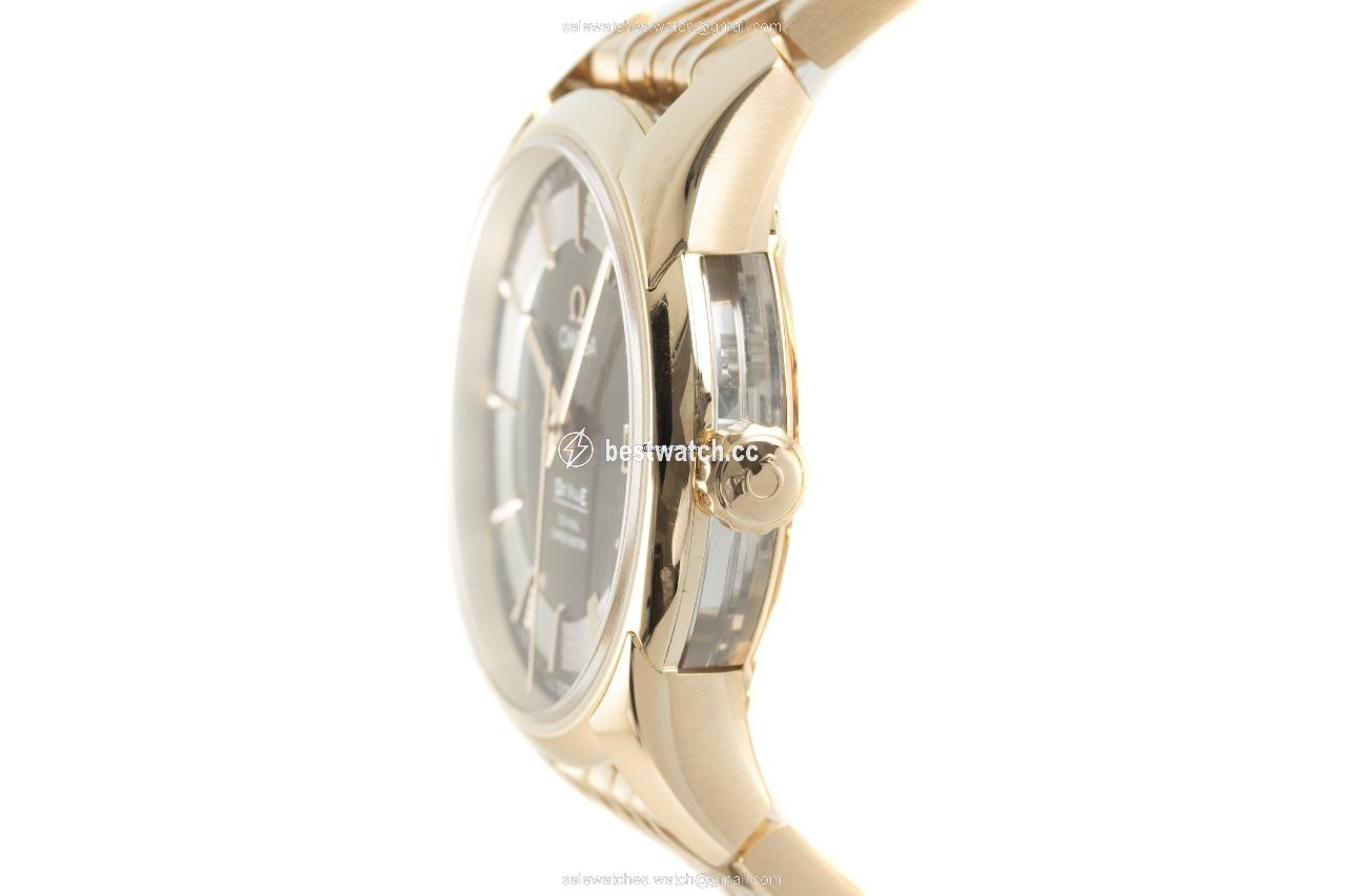 IMG_9086 Omega De Ville Hour Vision Mens watch Unisex Automatic Red gold 431.60.41.21.13.001 3