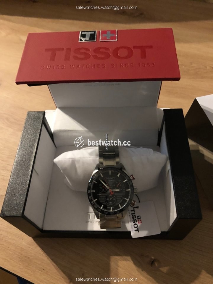 Tissot PRS 516 Mens watch Unisex Quartz Steel T100.417.11.051.01 3