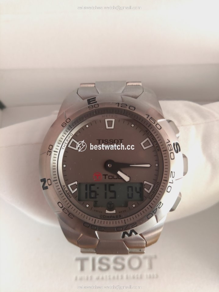 Tissot T-Touch II Mens watch Unisex Quartz Steel T047.420.11.071.00 3