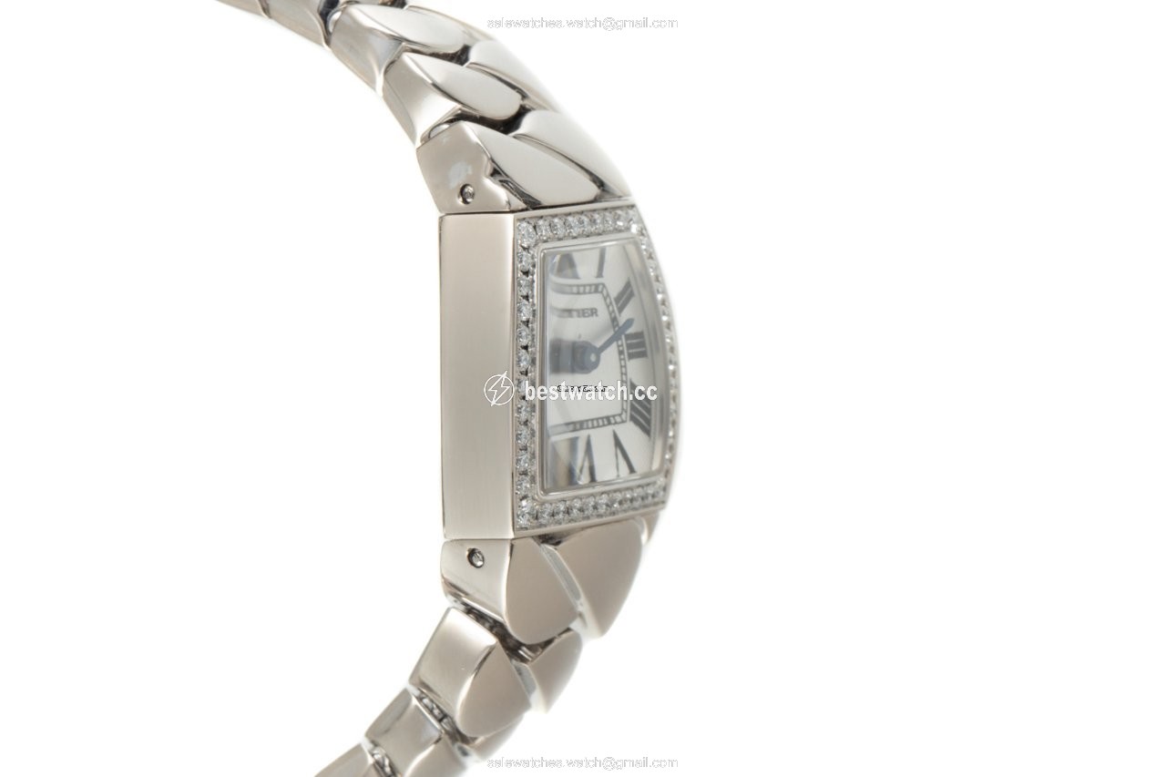IMG_9086 Cartier La Dona de Cartier Womens watch Quartz White gold 3082 3