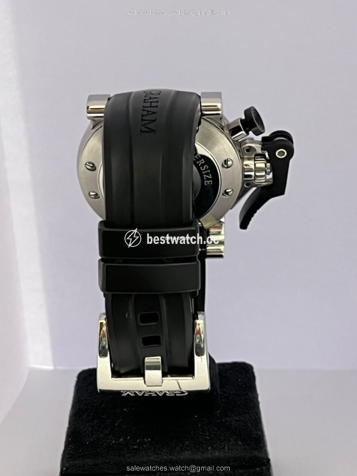 IMG_9086 Graham Chronofighter Oversize Mens watch Unisex Automatic Steel 20VGS.B12A.K10B 3