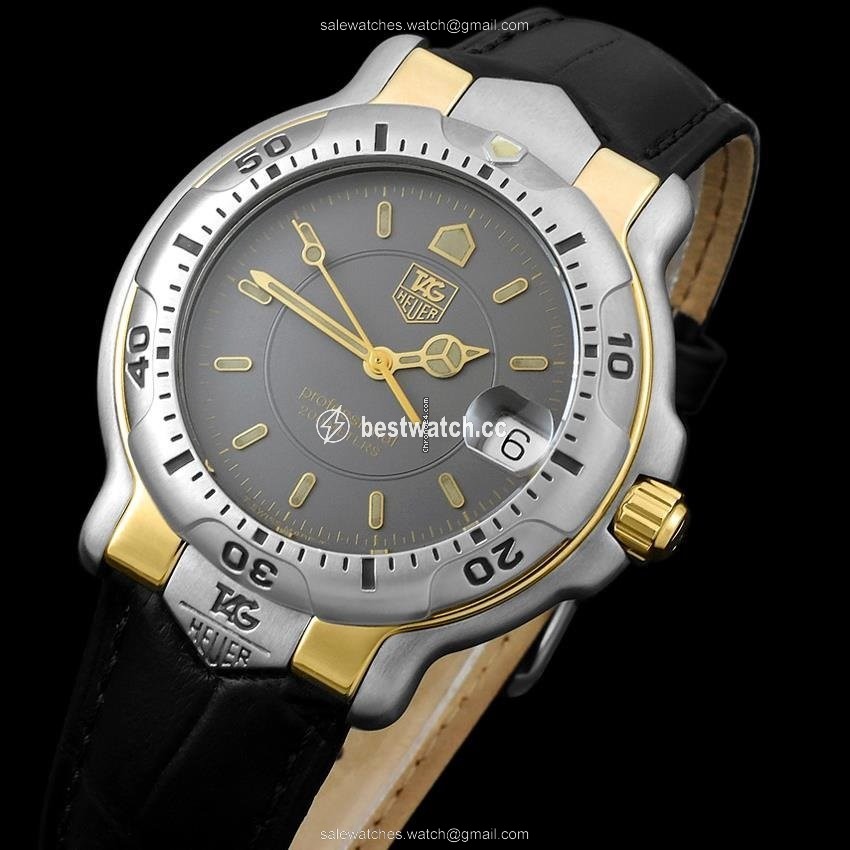 TAG Heuer 6000 Mens watch Unisex Quartz Gold Steel 8424 3