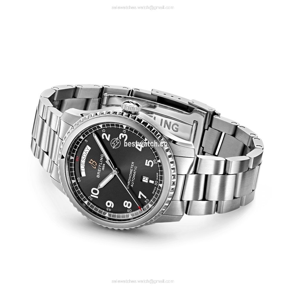 Breitling Aviator 8 Mens watch Unisex Automatic Steel A45330101B1A1 3